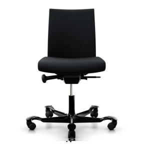 HÅG Creed 6002 sort/sort lav ryg